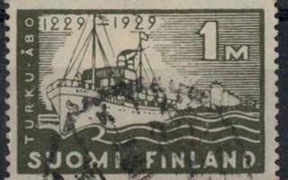 1929 Turku 1 mk o