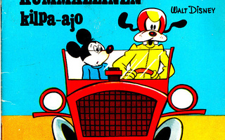 DISNEYN MINNI-KIRJAT 44 - Kummallinen kilpa-ajo (1971)