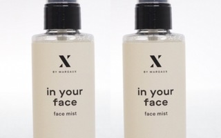 2kpl X by Margaux In Your Face Face Mist 75ml