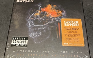 Geezer Butler / Manipulation of the mind 4cd-box