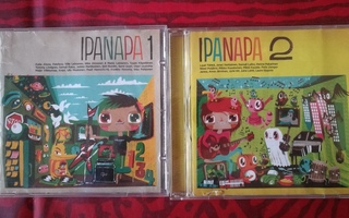 IPANAPA 1 ja 2- 2 kpl CDtä, v.2007 ja 2008 