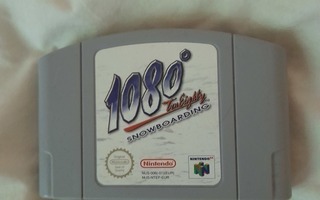 1080 Snowboarding N64 peli