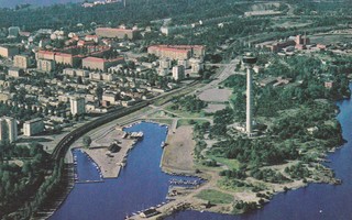 Tampere. Särkänniemi, ilmakuva väri    b400