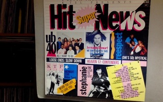 SUPER HIT NEWS ALBUM  ::  2 x VINYYLI LP  ::   FIN  1986 !!