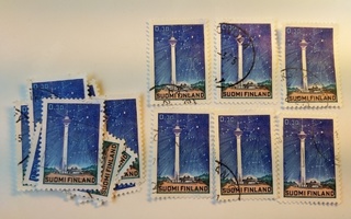 Malli 1963 Tampereen Näsinneula postimerkki 0,30 markka