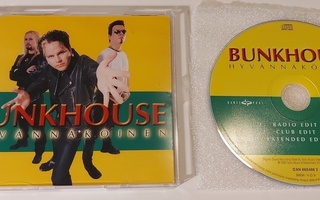 BUNKHOUSE - Hyvännäköinen CD single 2000 Findance