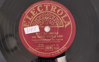 Savikiekko - Natsi-Saksa - Horst Wessel Electrola E. G. 7090