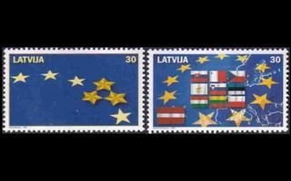 Latvia 611-2 ** Euroopan Unioni (2004)