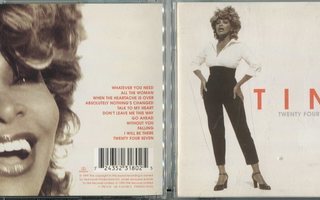 TINA TURNER . CD-LEVY . TWENTY FOUR SEVEN