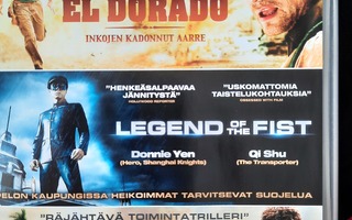El Dorado / Legend of the fist / The Burma conspirasy