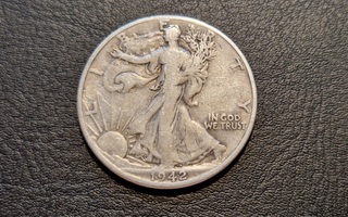 USA Half Dollar 1942D