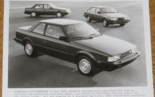 1986 Mazda 626 pressikuva - KUIN UUSI