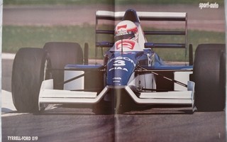 Tyrrell-Ford 019 -juliste