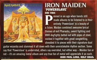Iron Maiden: Powerslave enhanced • LUE MERKITYS