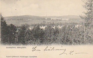 Postikortti, SAARIJÄRVI, Herajärvi, 1903