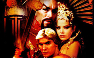 Flash Gordon - Iskevä Salama (1980) camp/kulttiscifi --DVD