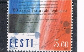 Viro 2000 - Tarton rauhansopimus 80 v.  ++