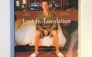 Lost In Translation (DVD) Scarlett Johansson [2003] UUSI!