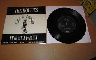 The Hollies 7" Find Me A Family,PS v.1989 MINT!