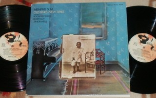 MEMPHIS SLIM ~ Old Times, New Times ~ 2 LP