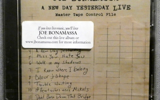 JOE BONAMASSA a New Day Yesterday Live CD 2002 UUSI