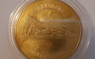 Gibraltar 5 pounds 2010