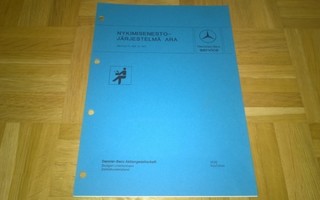Korjaamokäsikirja Mercedes nykimisenestojärjestelmä W124