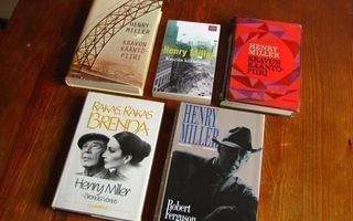 Henry Miller kirjapaketti 10 kpl kirjoja