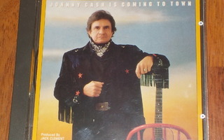 CD - JOHNNY CASH - Is Coming To Town - 1987 rockabilly MINT-