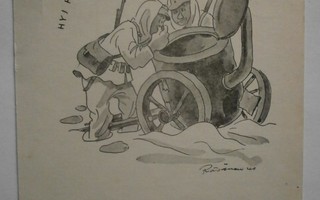 Sotilaat ja vihollisen 'kaasukanuuna', Kenttäpostia 1941