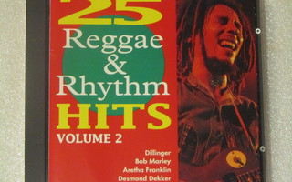 Various • 25 Reggae & Rhythm Hits Volume 2 CD