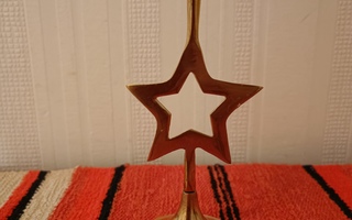 Vintage Star -kynttilänjalka