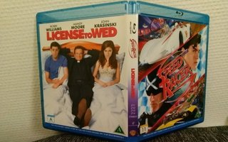 Speed Racer & License to wed - bluray