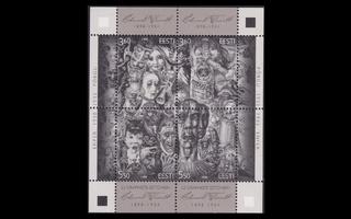 Eesti 318-21BL12 ** Eduart Wiiralt (1998)