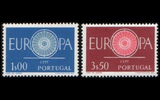 Portugali 898-9 ** Europa (1960)