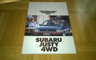 Esite Subaru Justy 4WD, noin 1988
