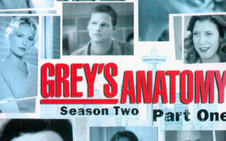 Greyn Anatomia kausi 2 osa 1 (4 disc DVD) -40%
