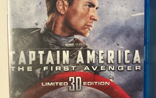 CAPTAIN AMERICA - THE FIRST AVENGER, BluRay + 3D BluRay
