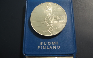 10 mk hopea juhlaraha Yleisurheilun EM-kisat - 1971