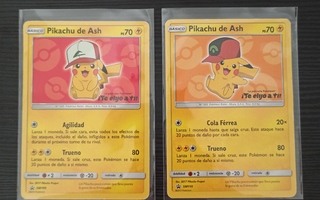 Pikachu Promo espanjankieliset kortit