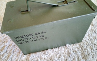 Patruunalaatikko 5.56 x 45mm, ex. Tanskan armeija