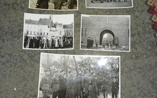 Kenraali Talvela ja Saksan Kenraalit kuvia 5kpl