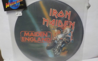 IRON MAIDEN - MAIDEN ENGLAND M-/M- PICTURE VINYL 12"
