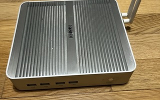 Hystou äänetön mini PC Intel i5 (passiivijäähdytys)