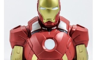 MARVEL Iron Man bust bank  - HEAD HUNTER STORE.