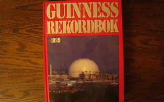 Guiness Rekordbok 1989 ruotsinkielellä.