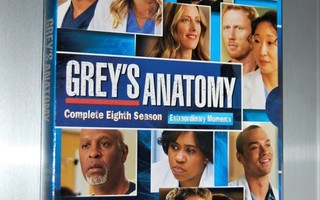 Greys Anatomy 8, kausi (eight season) 6 disc set