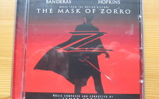 The Mask of Zorro; alkup. elokuvamusiikki cd v. 1998