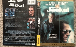 THE JACKAL (DVD) (Bruce Willis) (USA JULKAISU)