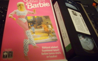 VHS : DANCE WORKOUT WITH BARBIE ( 1991 ) SIS POSTIKULU